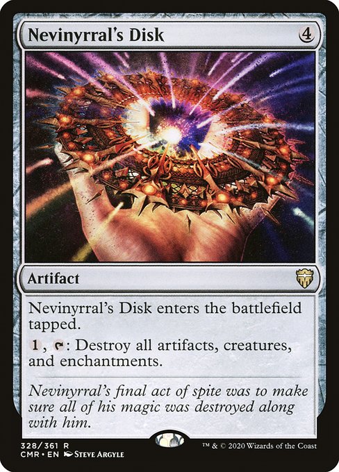CMR: Nevinyrral's Disk (Foil)