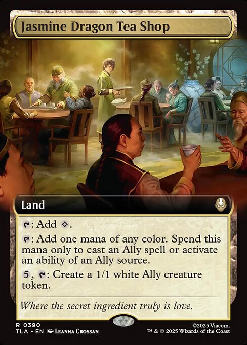 TLA: Jasmine Dragon Tea Shop (Extended Art) (Foil)