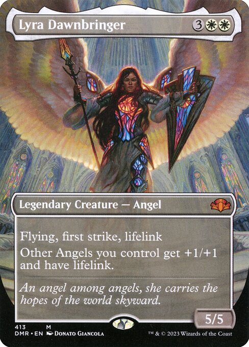 DMR: Lyra Dawnbringer (Borderless) (Foil)
