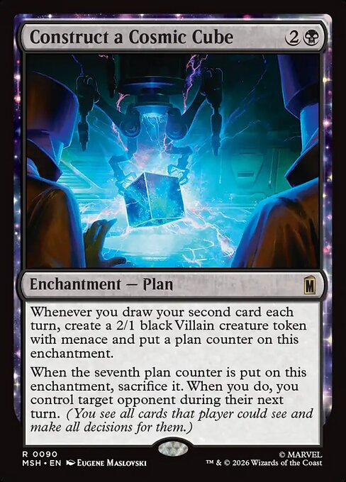 MSH: Construct a Cosmic Cube (Foil)