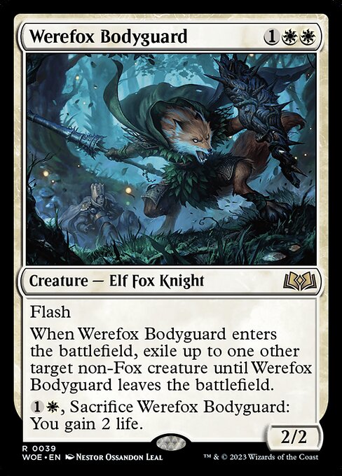 WOE: Werefox Bodyguard (Foil)
