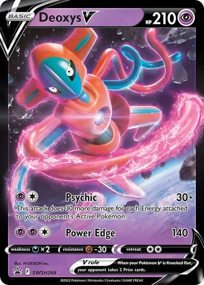 SWSD: Deoxys V - SWSH266 (Holofoil)