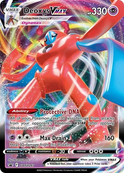 SWSD: Deoxys VMAX - SWSH267 (Holofoil)