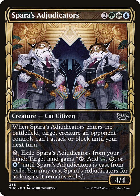 SNC: Spara's Adjudicators (Showcase) (Foil)