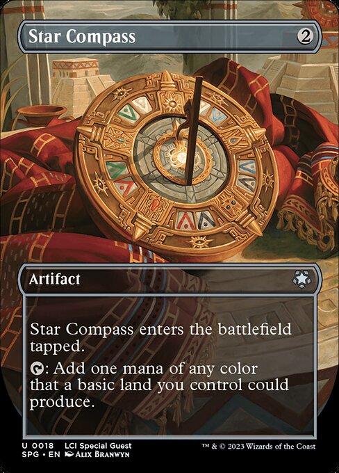 SPG: Star Compass (Borderless) (Foil)