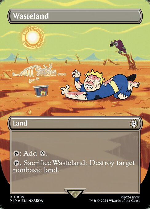 PIP: Wasteland (Borderless) (Surge Foil)