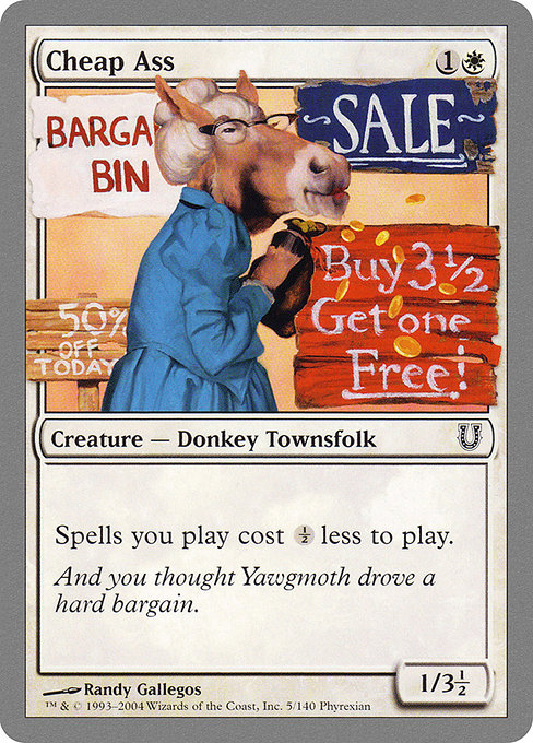 UNH: Cheap Ass (Foil)
