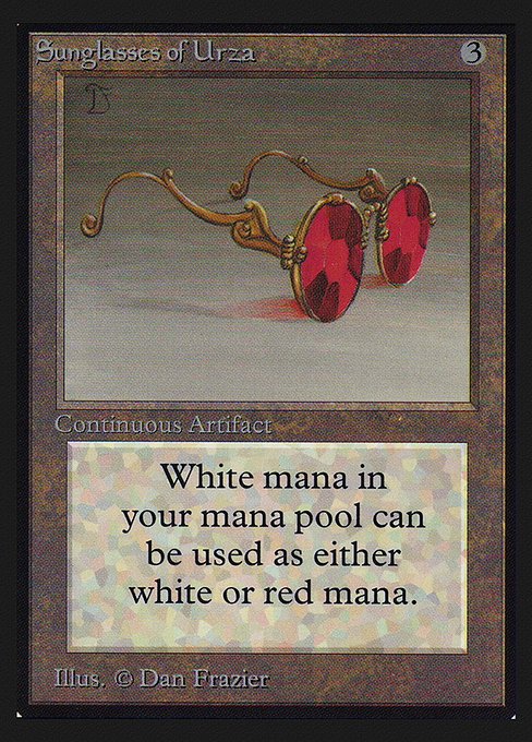 CEI: Sunglasses of Urza (IE)