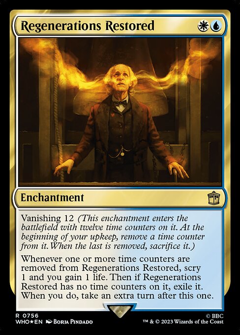 WHO: Regenerations Restored (Surge Foil)