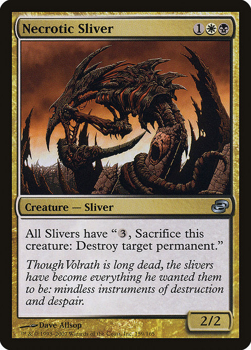 PLC: Necrotic Sliver (Foil)
