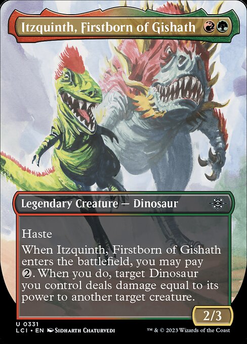 LCI: Itzquinth, Firstborn of Gishath (Borderless)