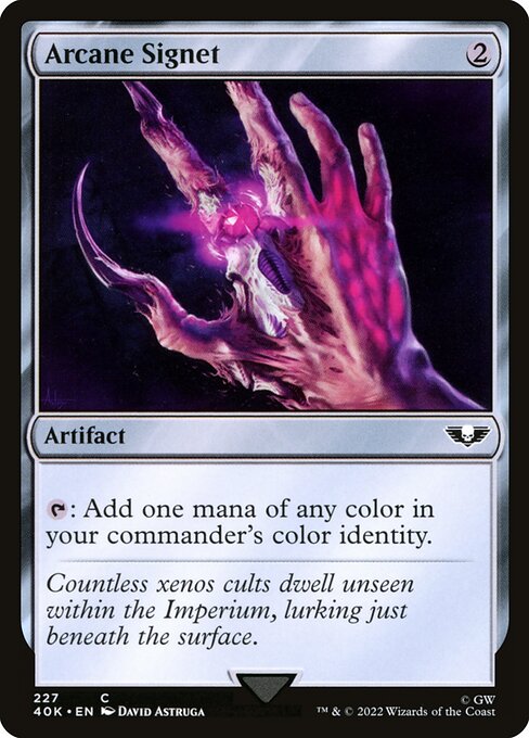 40K: Arcane Signet (227)