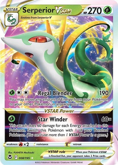 SWSH12: Serperior VSTAR (Holofoil)