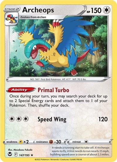 SWSH12: Archeops (Reverse Holofoil)