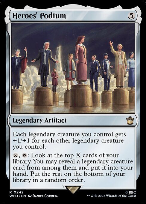 WHO: Heroes' Podium (Foil)