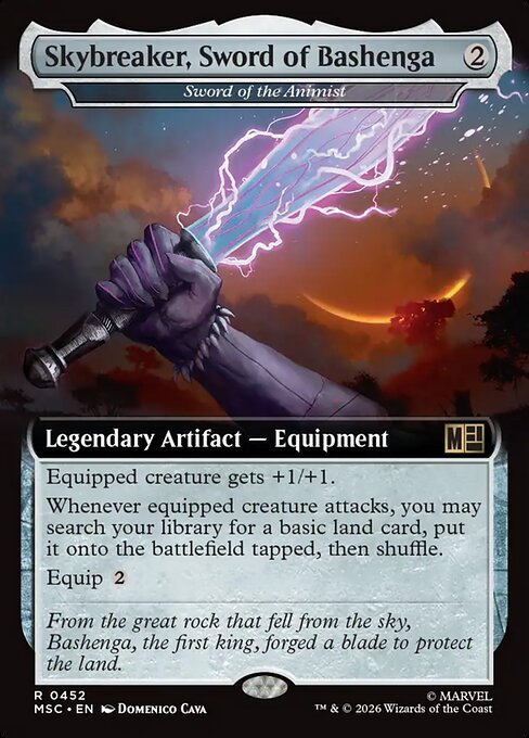 MSC: Skybreaker, Sword of Bashenga - Sword of the Animist (Extended Art)
