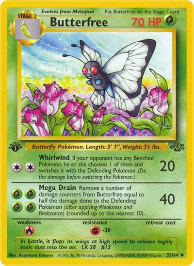 JU: Butterfree (1st Edition)
