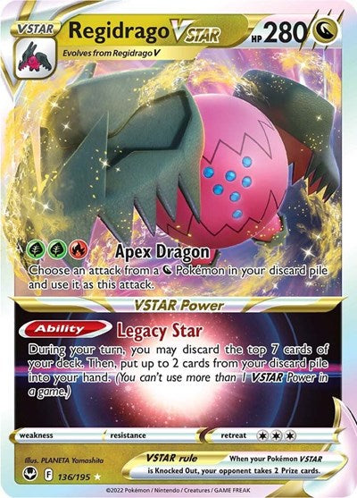 SWSH12: Regidrago VSTAR (Holofoil)