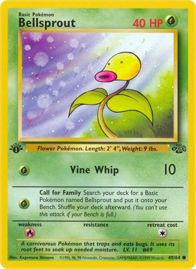 JU: Bellsprout (1st Edition)
