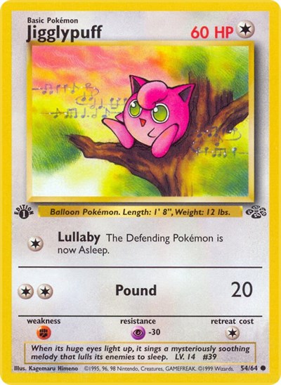 JU: Jigglypuff (1st Edition)