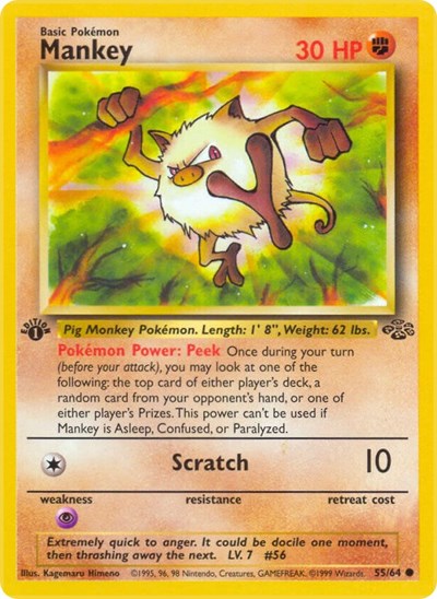 JU: Mankey (1st Edition)