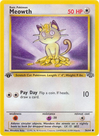 JU: Meowth (1st Edition)