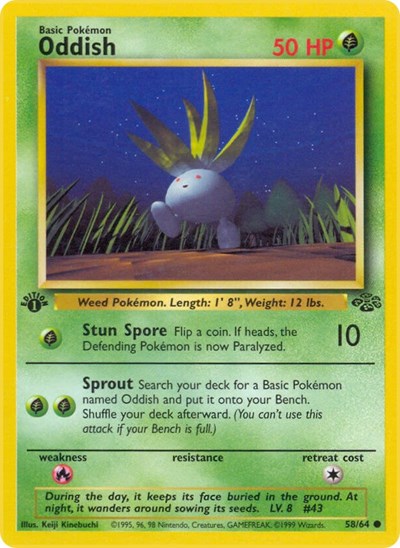 JU: Oddish (1st Edition)
