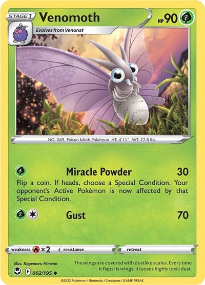 SWSH12: Venomoth