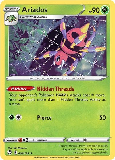 SWSH12: Ariados (Reverse Holofoil)