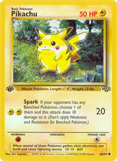 JU: Pikachu (1st Edition)