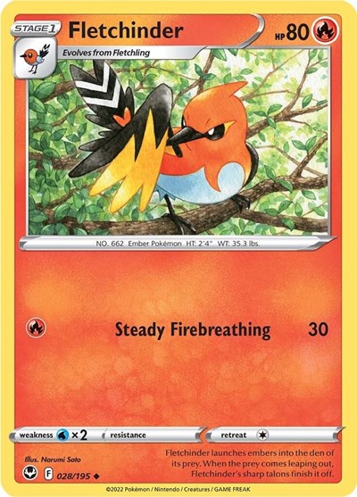 SWSH12: Fletchinder