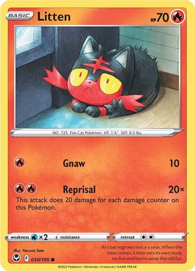 SWSH12: Litten