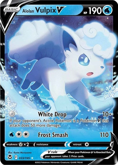 SWSH12: Alolan Vulpix V (Holofoil)