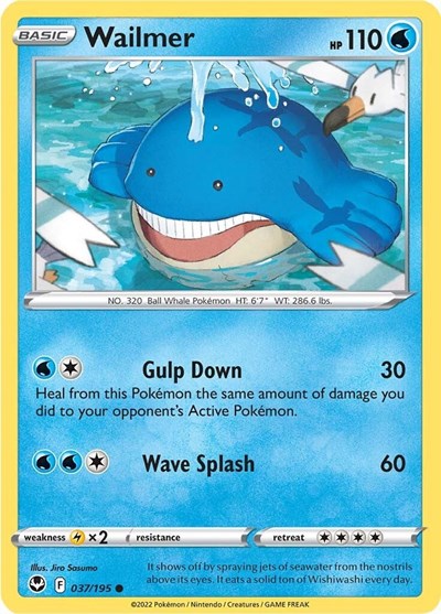 SWSH12: Wailmer (Reverse Holofoil)