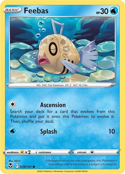SWSH12: Feebas