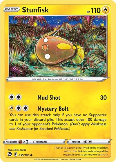 SWSH12: Stunfisk (Reverse Holofoil)