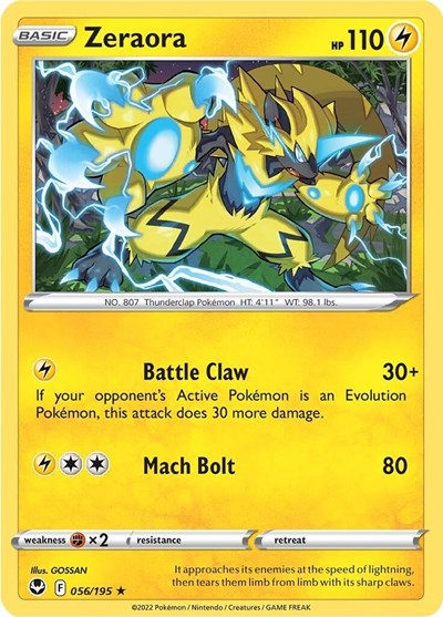 SWSH12: Zeraora