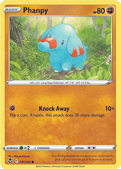 SWSH12: Phanpy (Reverse Holofoil)