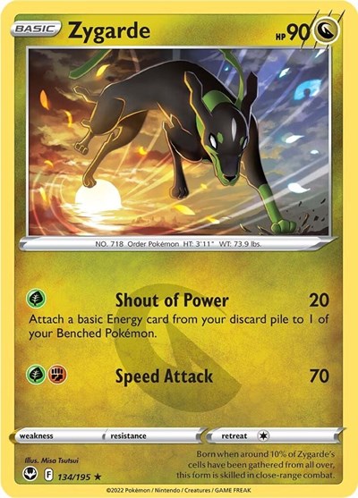 SWSH12: Zygarde (Reverse Holofoil)