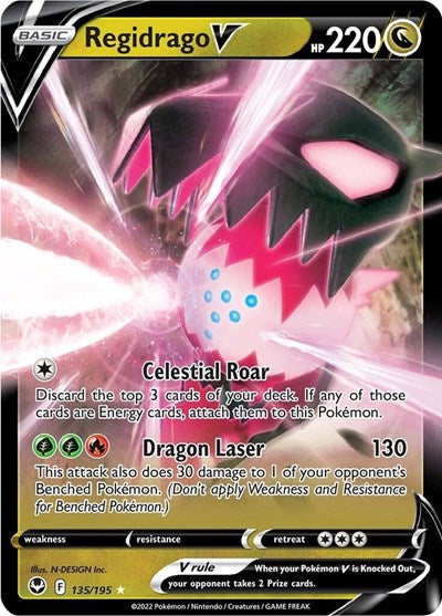 SWSH12: Regidrago V (Holofoil)