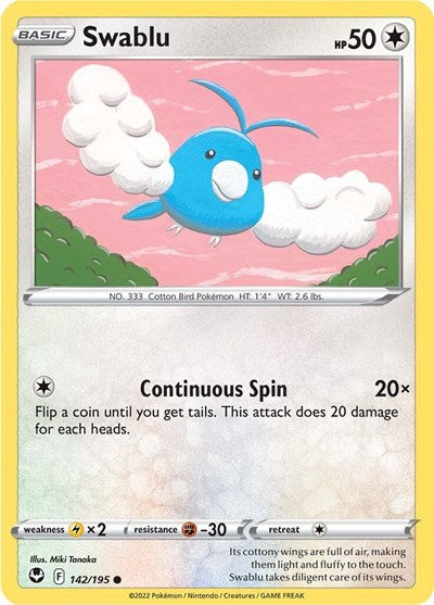 SWSH12: Swablu