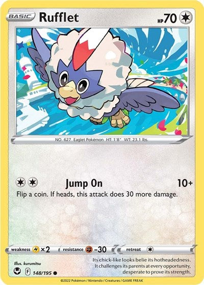 SWSH12: Rufflet (Reverse Holofoil)