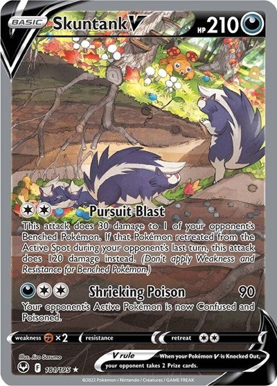 SWSH12: Skuntank V (Alternate Full Art) (Holofoil)