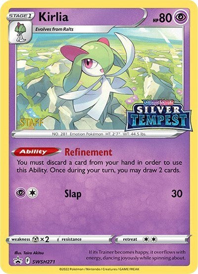 SWSD: Kirlia - SWSH271 (Prerelease) [STAFF] (Holofoil)