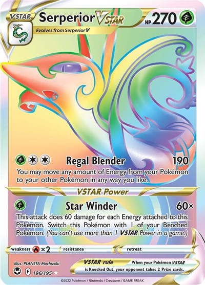 SWSH12: Serperior VSTAR (Secret) (Holofoil)