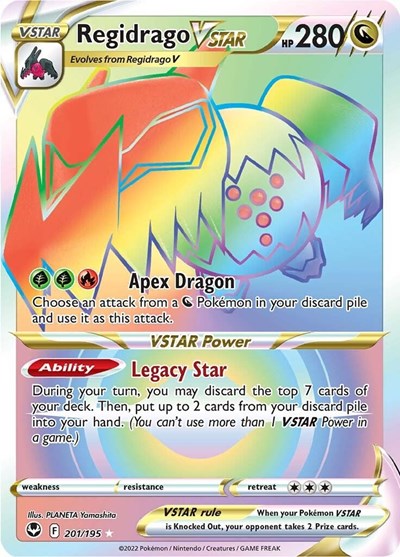 SWSH12: Regidrago VSTAR (Secret) (Holofoil)