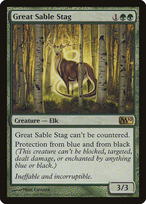 M10: Great Sable Stag (Foil)