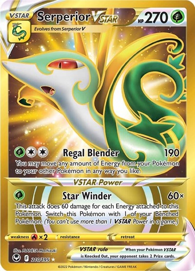 SWSH12: Serperior VSTAR (Secret) (210) (Holofoil)