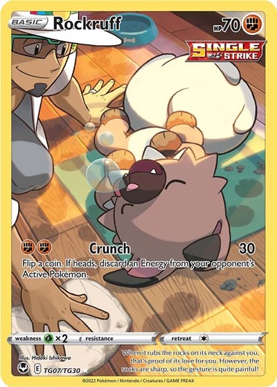 SWSH12: TG: Rockruff (Holofoil)