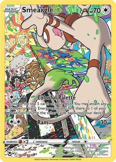 SWSH12: TG: Smeargle (Holofoil)